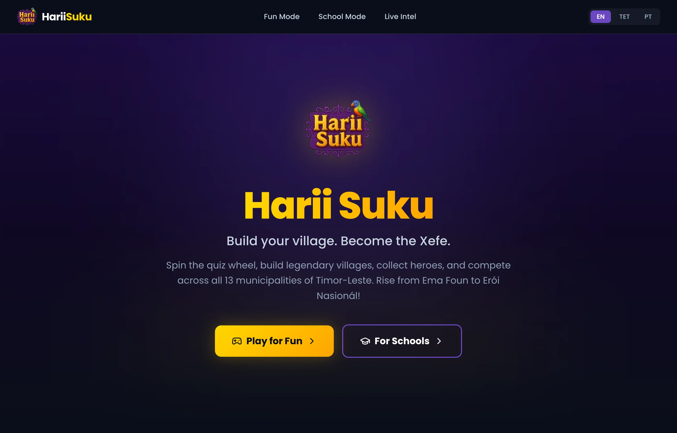 HariSuku — Village-level climate engagement, on any phone